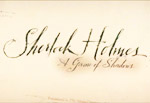 Sherlock Holmes – Gioco di ombre