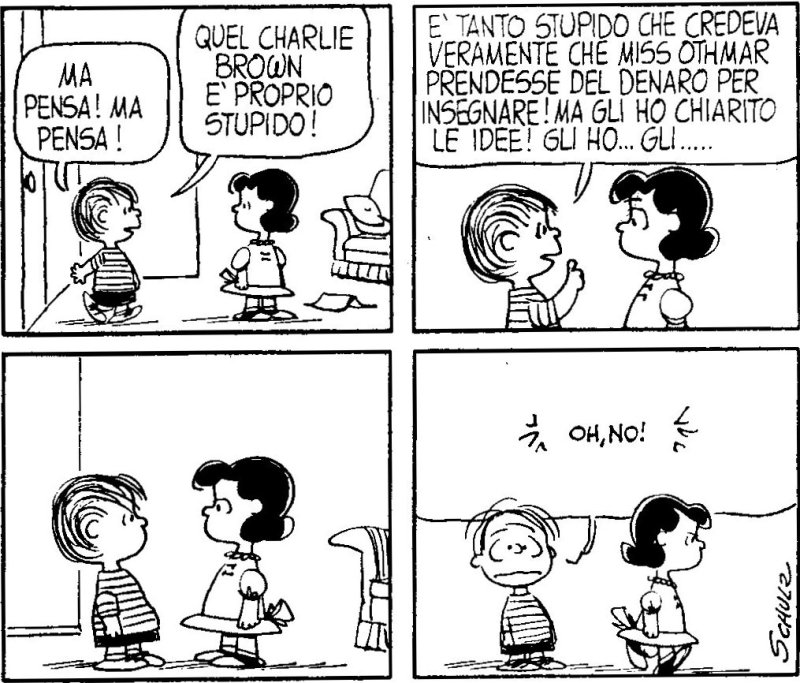 Il Tempo Di Leggere Niente Da Fare Charlie Brown Il Tempo Di Leggere