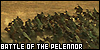 la battaglia sui campi di Pelennor (da 'Il Signore degli Anelli' di John Ronald Reuel Tolkien)